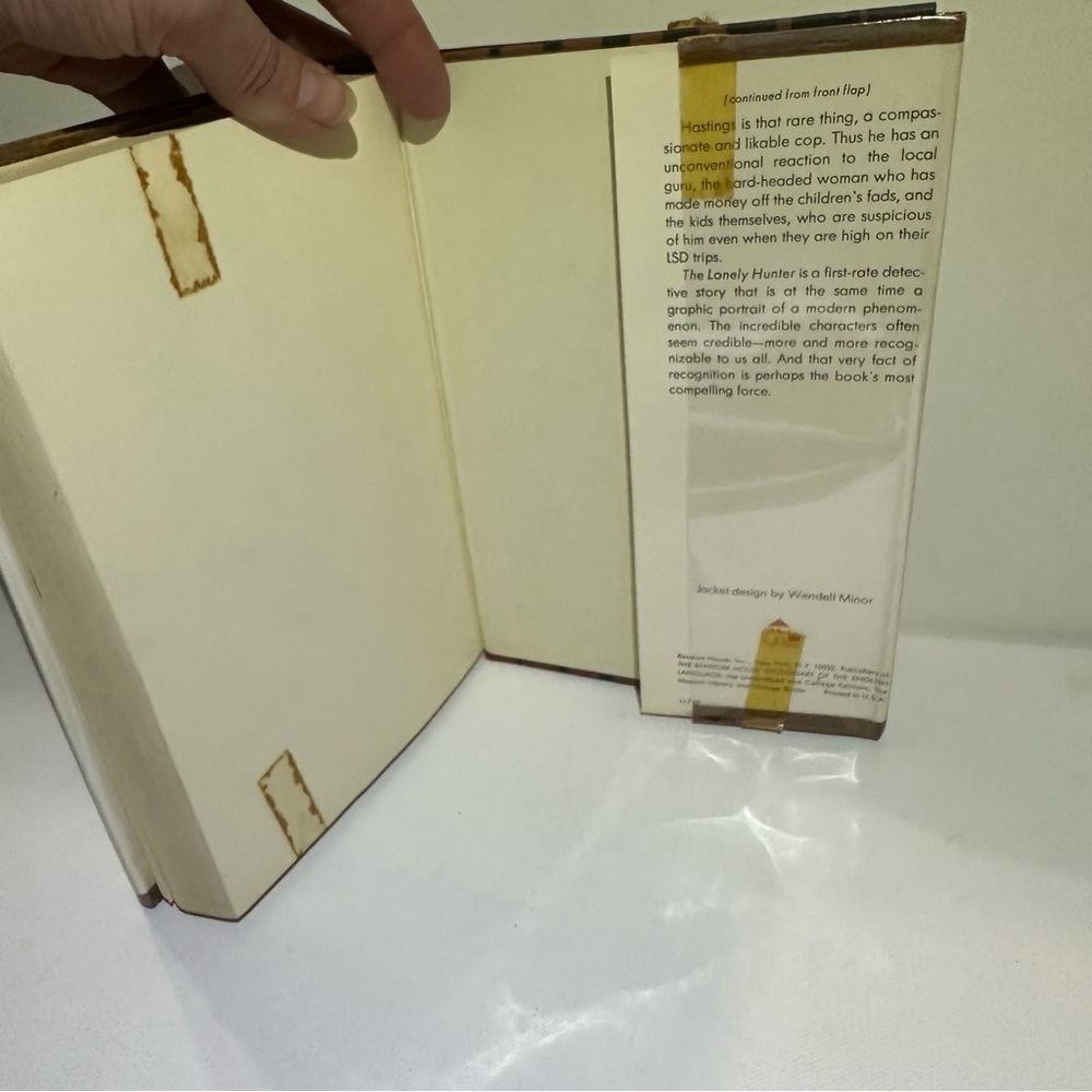 The Lonely Hunter Mystery Novel by Collin Wilcox: First Edition 1969 - Picture 8 of 8